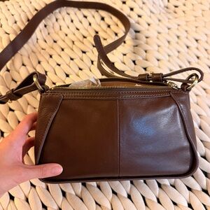 HOBO Brown Leather Crossbody Bag